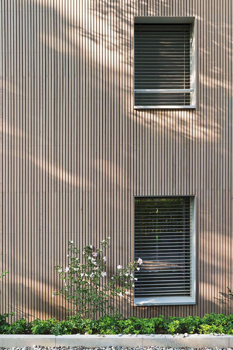 Fassade aus nachhaltiger Red Cedar
