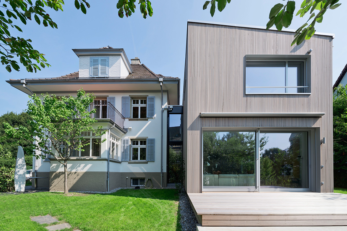 Zweifamilienhaus Zürich-Fluntern 2013